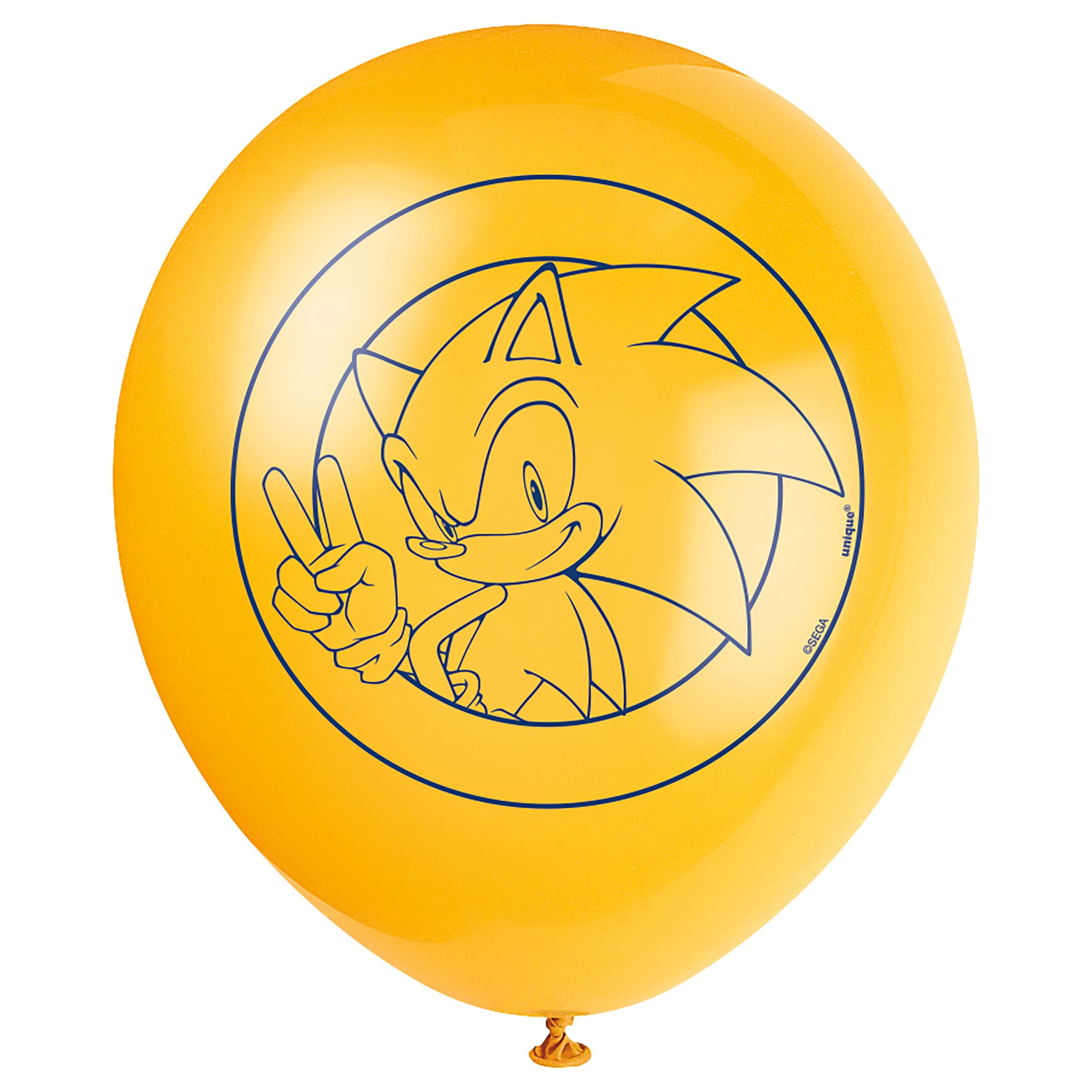 12" Sonic the Hedgehog™ Latex Balloons, 8ct. - Image 4