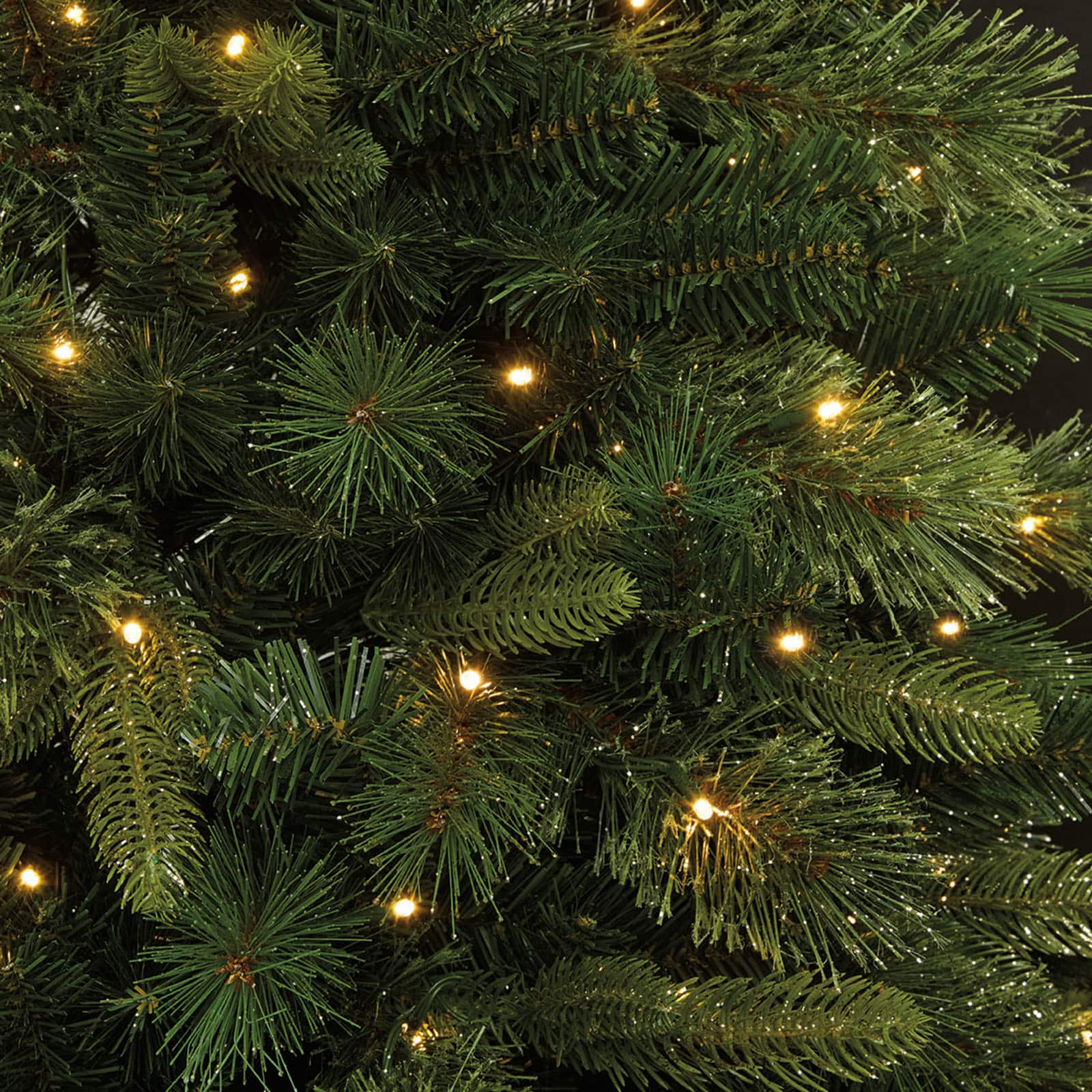 7ft. Pre-Lit Gilded Spruce Artificial Christmas Tree, Warm White LED Lights by Ashland® - Image 2