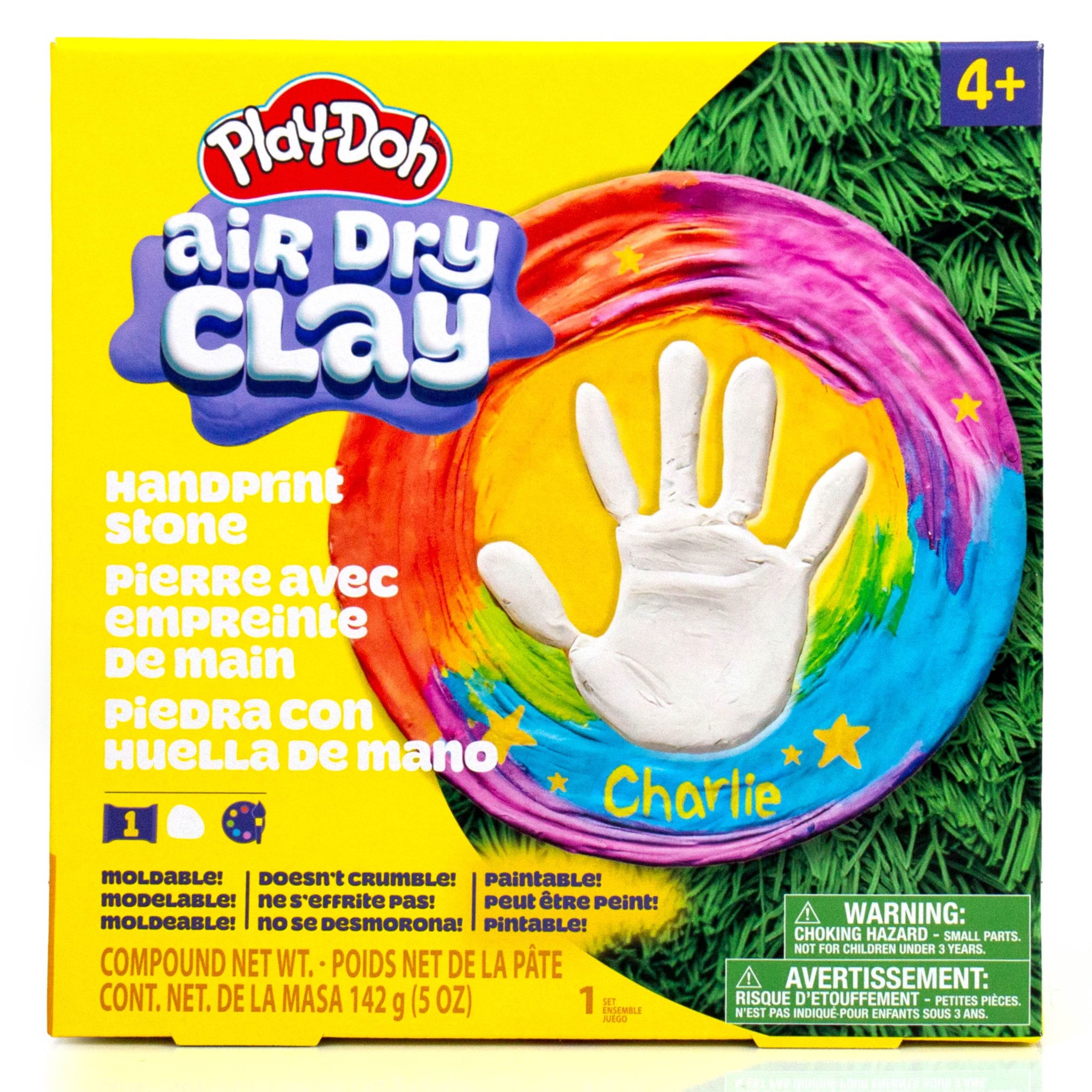 Play-Doh® Air Dry Clay Handprint Stone Kit