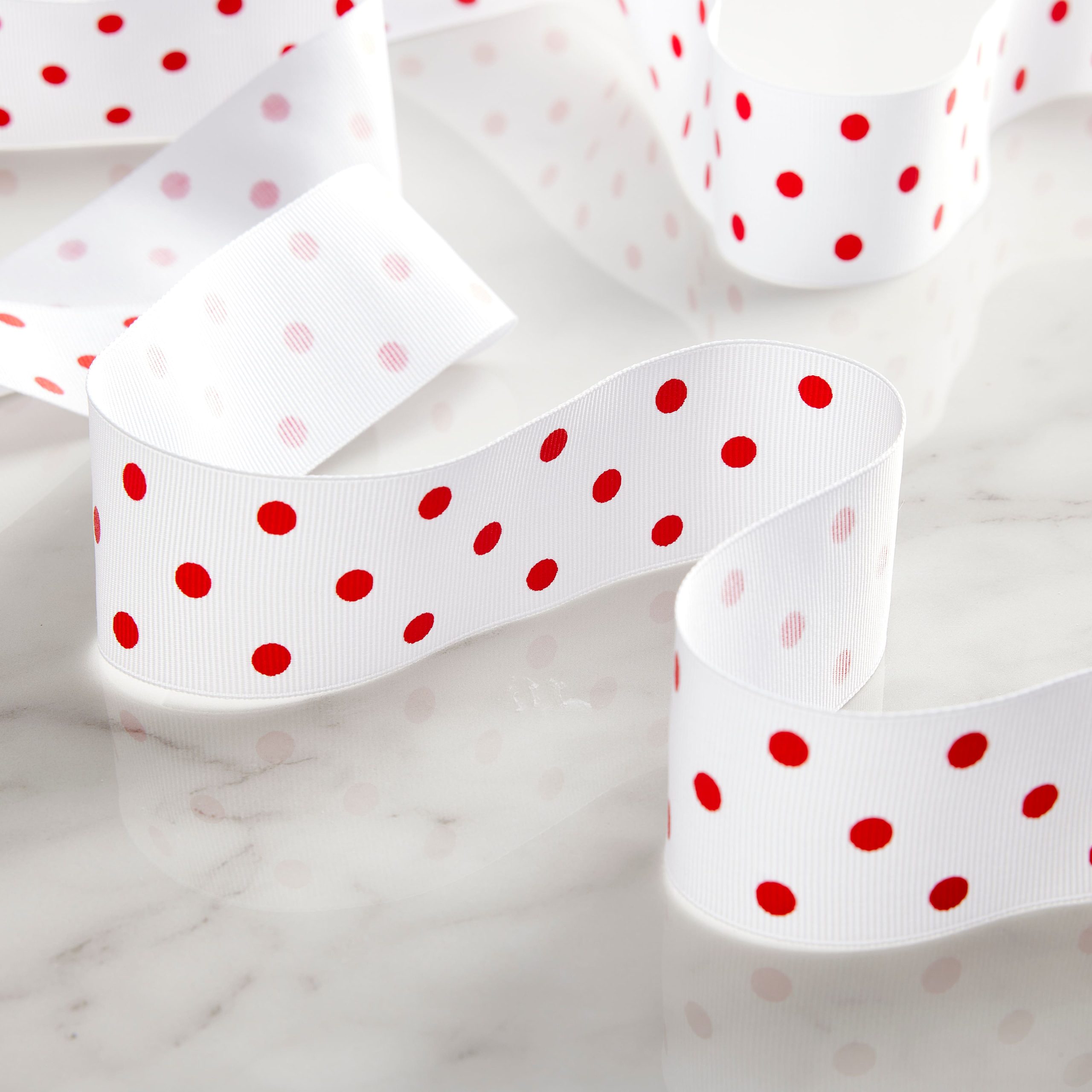 1.5" x 3yd. Grosgrain Polka Dot Ribbon by Celebrate It™ - Image 2