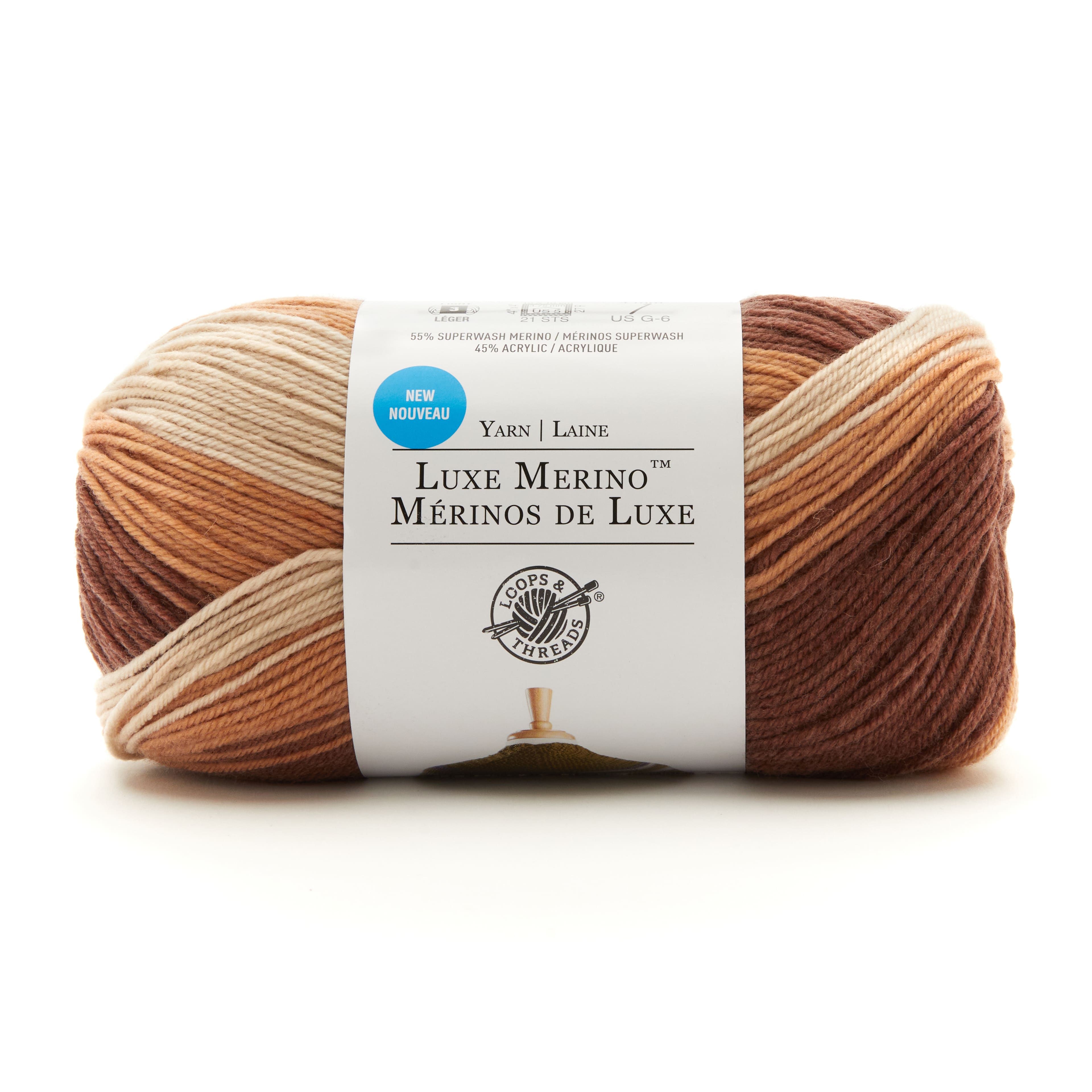 Luxe Merino™ Yarn by Loops & Threads®