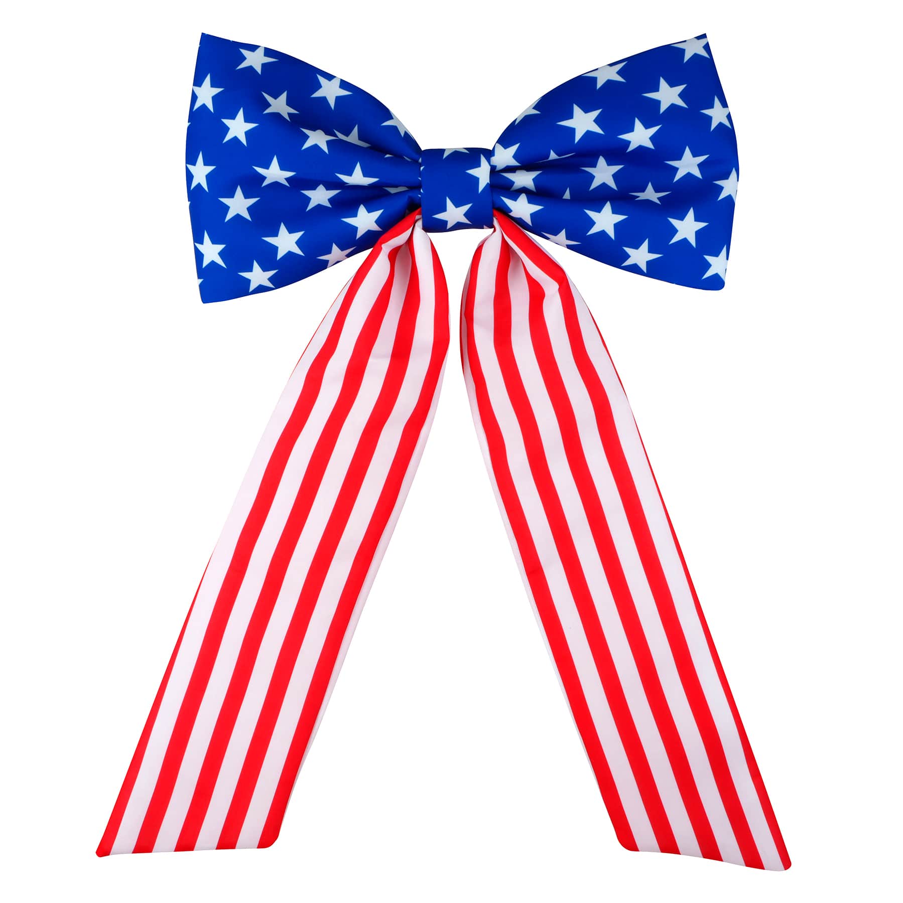 Large Red, White & Blue Puffy Bow by Celebrate It®