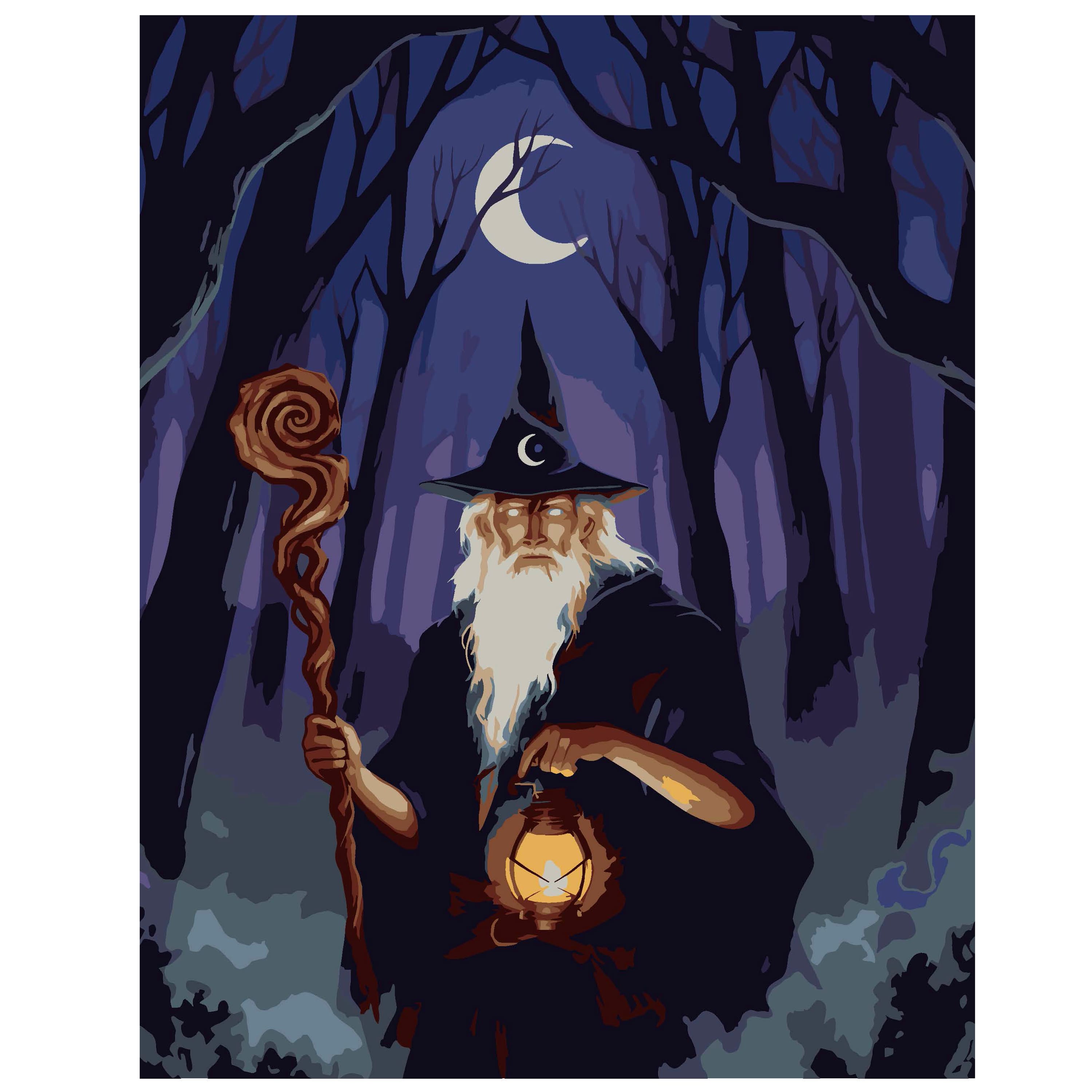11" x 14" Warlock Paint-by-Number Kit by Artist's Loft®