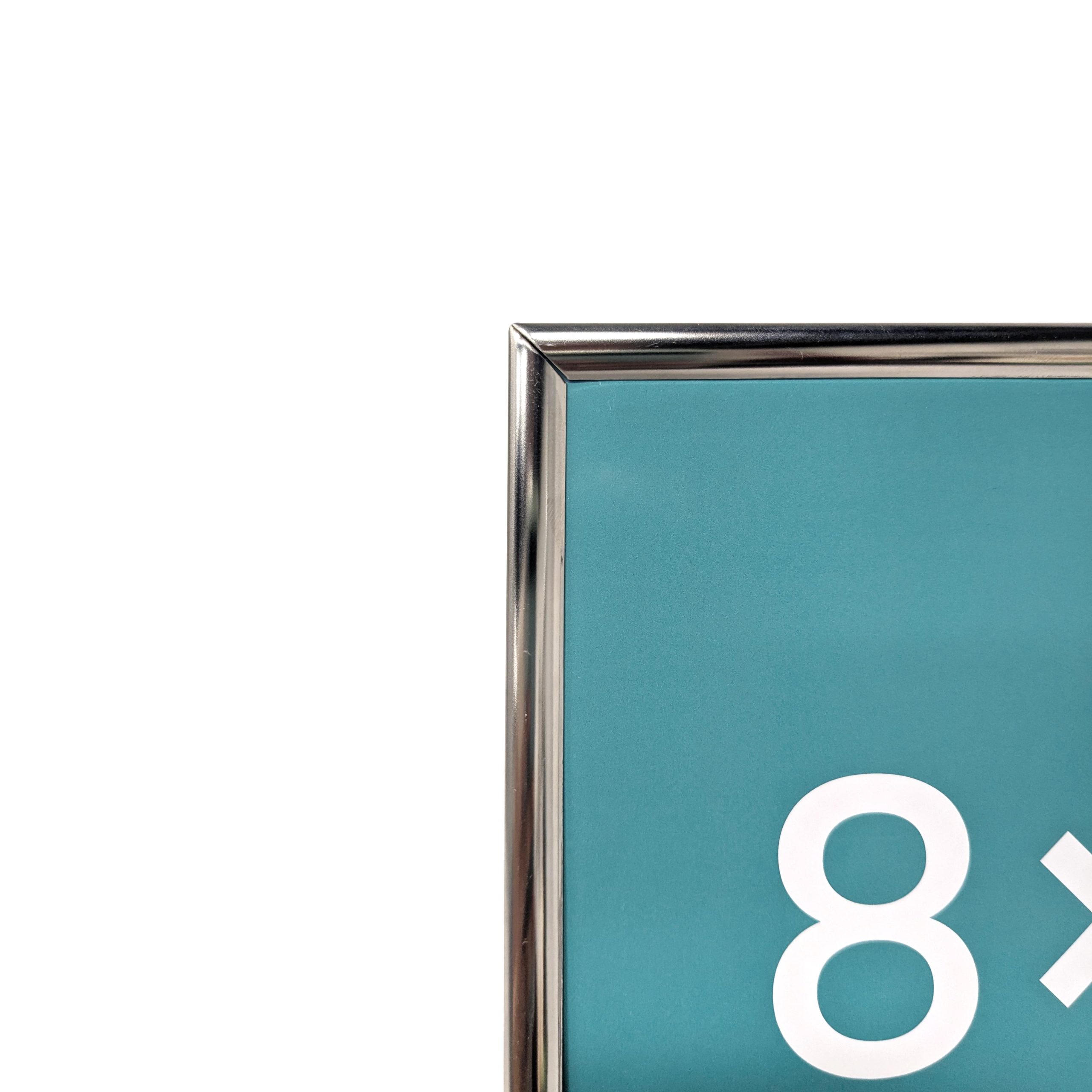Basics™ 8" x 10" Silver Rounded Metal Frame by Studio Décor® - Image 4