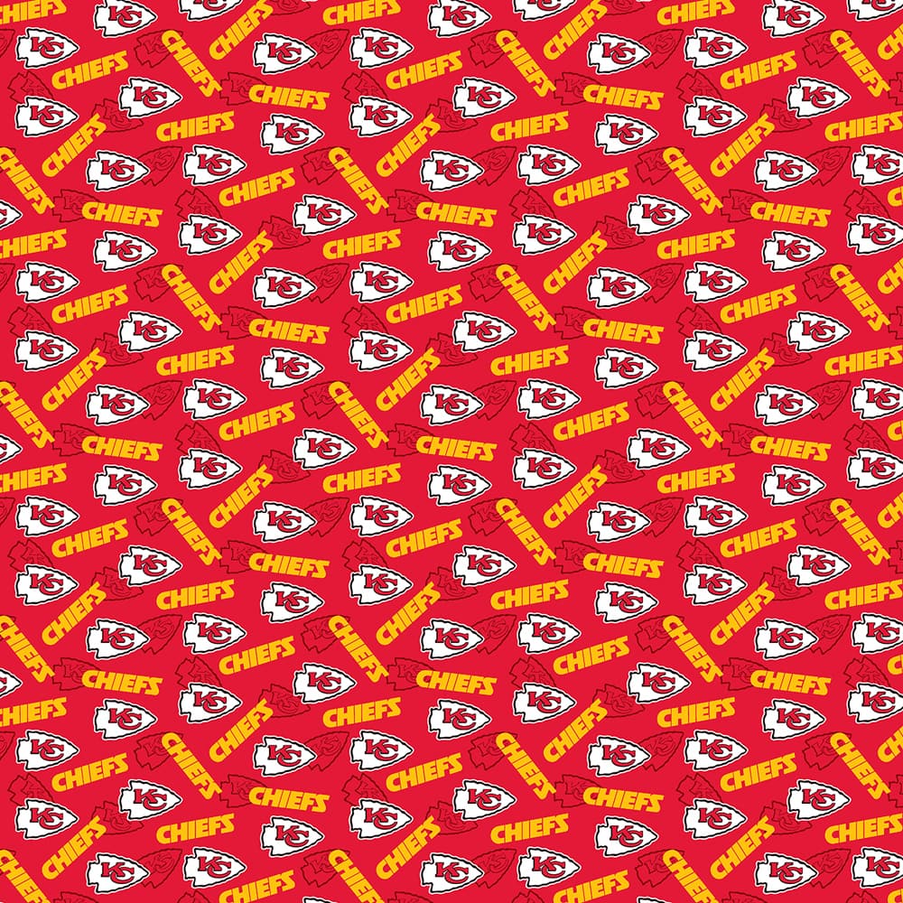 NFL Kansas City Chiefs Cotton Fabric